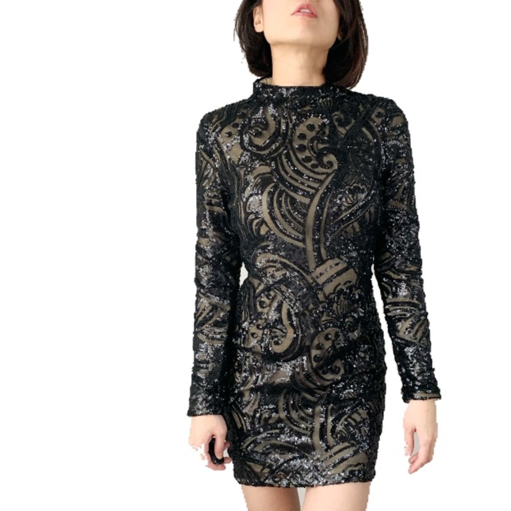ON SALE Adrianna sequins dress - Picture 2 of 7